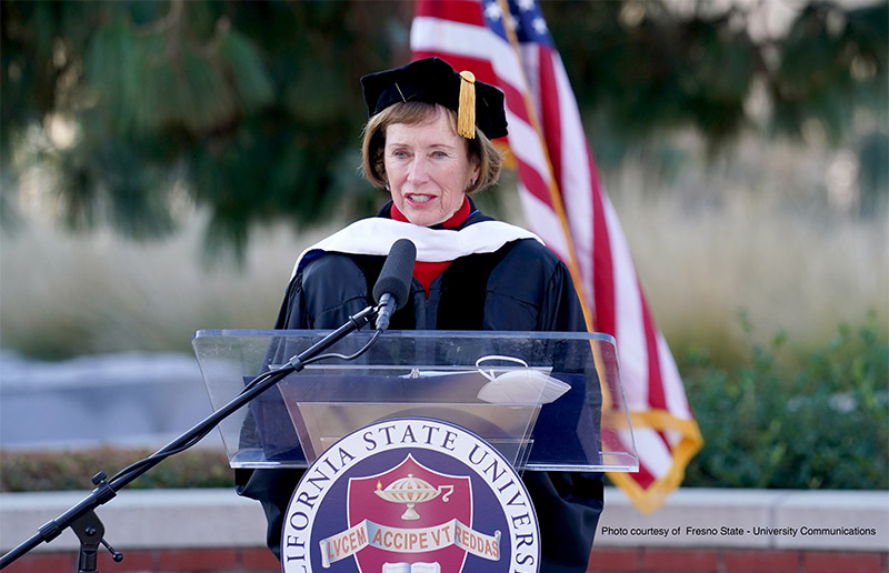 Dr. Carol Chandler - Fresno State Honorary Doctorate
