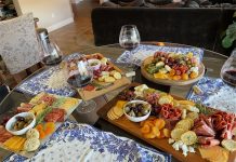 Kimberly Bedrosian Beautiful Charcuterie Board Presentation California Women for Agriculture Central Valley Chapter Events